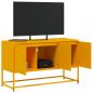 Preview: TV-Schrank Senfgelb 100,5x39x60,5 cm Stahl