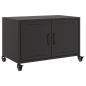 Preview: TV-Schrank Schwarz 68x39x43,5 cm Stahl