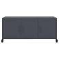 Preview: TV-Schrank Anthrazit 100,5x39x43,5 cm Stahl