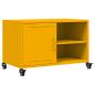 Preview: TV-Schrank Senfgelb 68x39x43,5 cm Stahl