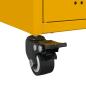 Preview: TV-Schrank Senfgelb 68x39x43,5 cm Stahl