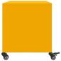 Preview: TV-Schrank Senfgelb 68x39x43,5 cm Stahl