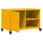 Preview: TV-Schrank Senfgelb 68x39x43,5 cm Stahl