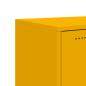 Preview: TV-Schrank Senfgelb 68x39x43,5 cm Stahl