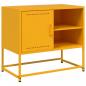 Preview: TV-Schrank Senfgelb 68x39x60,5 cm Stahl