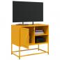 Preview: TV-Schrank Senfgelb 68x39x60,5 cm Stahl
