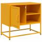 Preview: TV-Schrank Senfgelb 68x39x60,5 cm Stahl