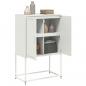 Preview: TV-Schrank Weiß 68x39x60,5 cm Stahl