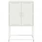 Preview: TV-Schrank Weiß 68x39x60,5 cm Stahl