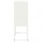 Preview: TV-Schrank Weiß 68x39x60,5 cm Stahl