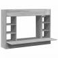 Preview: Wand-Schreibtisch Grau Sonoma 105x48x75 cm Holzwerkstoff