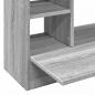 Preview: Wand-Schreibtisch Grau Sonoma 105x48x75 cm Holzwerkstoff