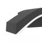 Preview: LED-Außenwandleuchten 2 Stk. Schwarz Aluminiumdruckguss