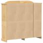 Preview: Kleiderschrank Corona 194x52x186 cm Massivholz Kiefer