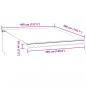 Preview: Markise Manuell mit LEDs Braun 400x300 cm