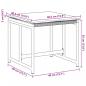 Preview: Gartenhocker mit Kissen 4 Stk. Schwarz Poly Rattan