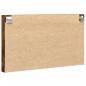 Preview: Vitrinenschrank Räuchereiche 100x8,5x58 cm Holzwerkstoff