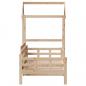 Preview: Tagesbett mit Dach 90x200 cm Massivholz Kiefer