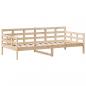 Preview: Tagesbett mit Dach 90x190 cm Massivholz Kiefer