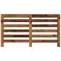 Preview: Heizkörperverkleidung Altholz-Optik 149x20x82 cm Holzwerkstoff
