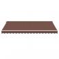 Preview: Markise Automatisch mit LED Braun 450x300 cm