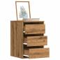 Preview: ARDEBO.de - Kommode Artisan-Eiche 40x41x58 cm Holzwerkstoff