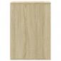 Preview: Kommode Sonoma-Eiche 80x41x58 cm Holzwerkstoff