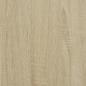 Preview: Kommode Sonoma-Eiche 80x41x58 cm Holzwerkstoff