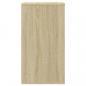 Preview: Kommode Sonoma-Eiche 40x41x76 cm Holzwerkstoff