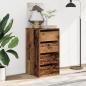 Preview: Kommode Altholz-Optik 40x41x76 cm Holzwerkstoff