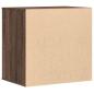 Preview: Kommode Braun Eichen-Optik 60x41x58 cm Holzwerkstoff