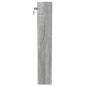 Preview: Vitrinenschrank Grau Sonoma 100x8,5x50 cm Holzwerkstoff
