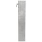 Preview: Vitrinenschrank Betongrau 100x8,5x50 cm Holzwerkstoff