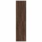 Preview: Kleiderschrank Braun Eichen-Optik 80x50x200 cm Holzwerkstoff