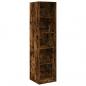 Preview: Kleiderschrank Räuchereiche 50x50x200 cm Holzwerkstoff