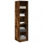 Preview: Kleiderschrank Räuchereiche 50x50x200 cm Holzwerkstoff