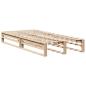 Preview: Massivholzbett ohne Matratze 75x190 cm Kiefernholz