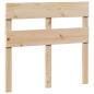Preview: Massivholzbett ohne Matratze 75x190 cm Kiefernholz