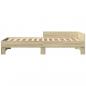 Preview: Bettgestell ohne Matratze Sonoma-Eiche 90x200 cm Holzwerkstoff