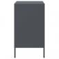 Preview: Nachttische 2 Stk. Anthrazit 36x39x68 cm Stahl