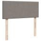 Preview: Boxspringbett mit Matratze Taupe 120x190 cm Stoff