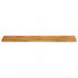 Preview: Tischplatte mit Baumkante 140x40x3,8 cm Massivholz Mango