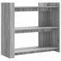 Preview: Konsolentisch Grau Sonoma 100x35x90 cm Holzwerkstoff