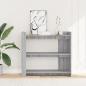 Preview: Konsolentisch Grau Sonoma 100x35x90 cm Holzwerkstoff