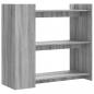 Preview: Konsolentisch Grau Sonoma 100x35x90 cm Holzwerkstoff