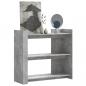 Preview: ARDEBO.de - Konsolentisch Betongrau 100x35x90 cm Holzwerkstoff
