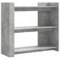 Preview: Konsolentisch Betongrau 100x35x90 cm Holzwerkstoff