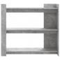 Preview: Konsolentisch Betongrau 100x35x90 cm Holzwerkstoff