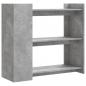 Preview: Konsolentisch Betongrau 100x35x90 cm Holzwerkstoff