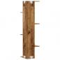 Preview: Wand-Eckregal Altholz-Optik 36,5x36,5x140 cm Holzwerkstoff